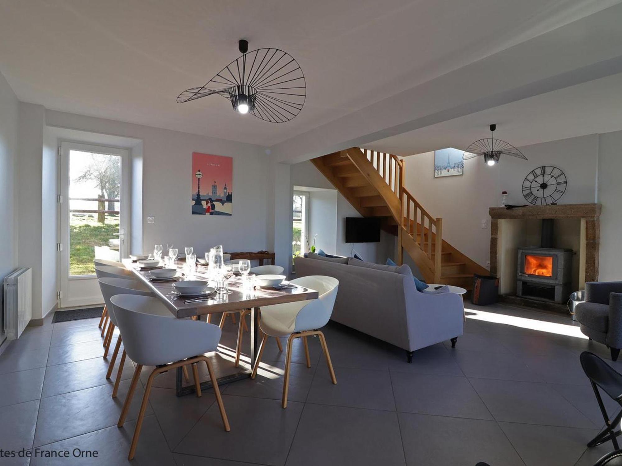 Maison Normande Renovee Avec Grand Jardin, Ideale Pour Famille, Proche Lac Et Randonnees - Fr-1-497-143 Menil-Gondouin 외부 사진