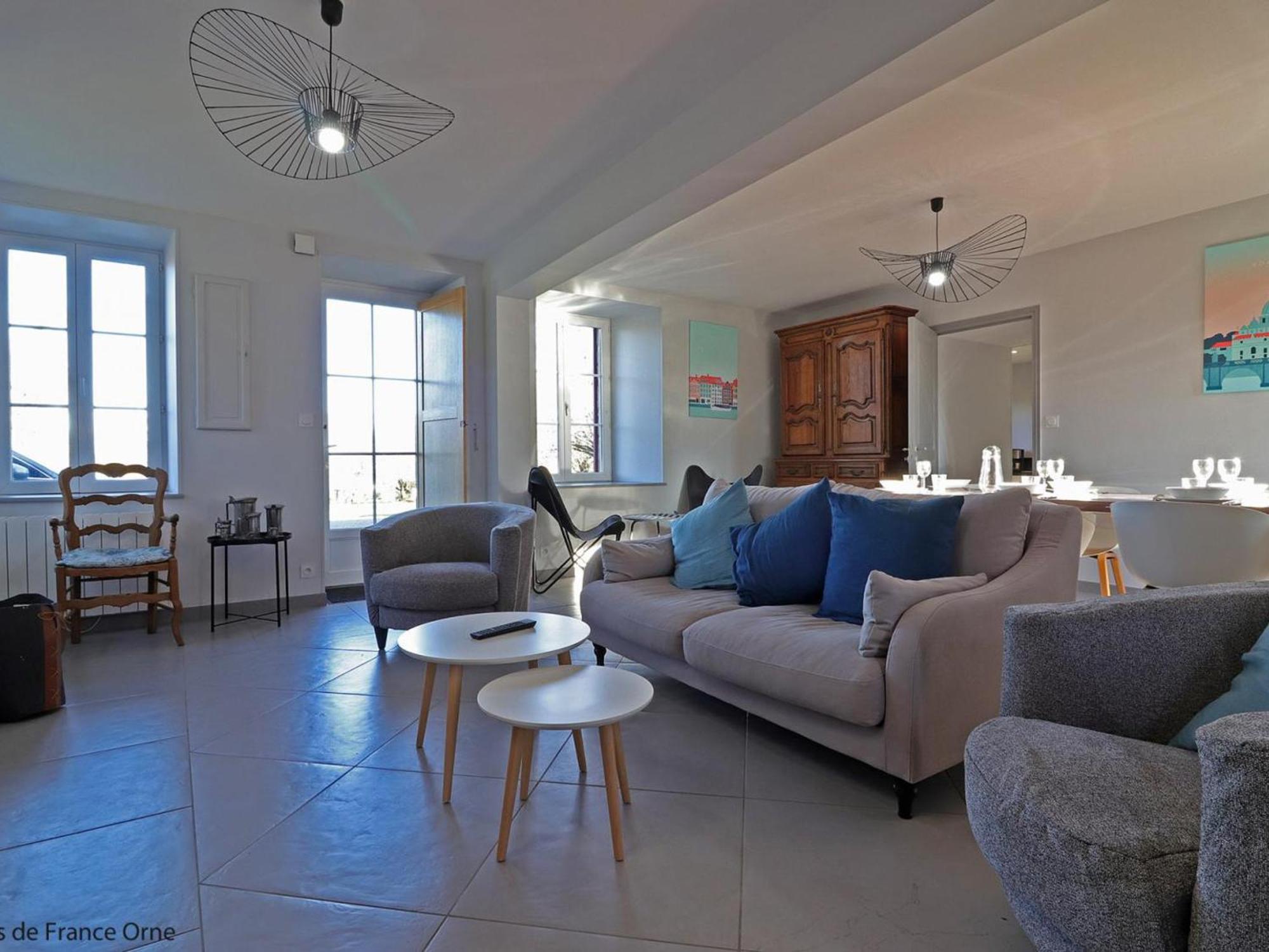 Maison Normande Renovee Avec Grand Jardin, Ideale Pour Famille, Proche Lac Et Randonnees - Fr-1-497-143 Menil-Gondouin 외부 사진