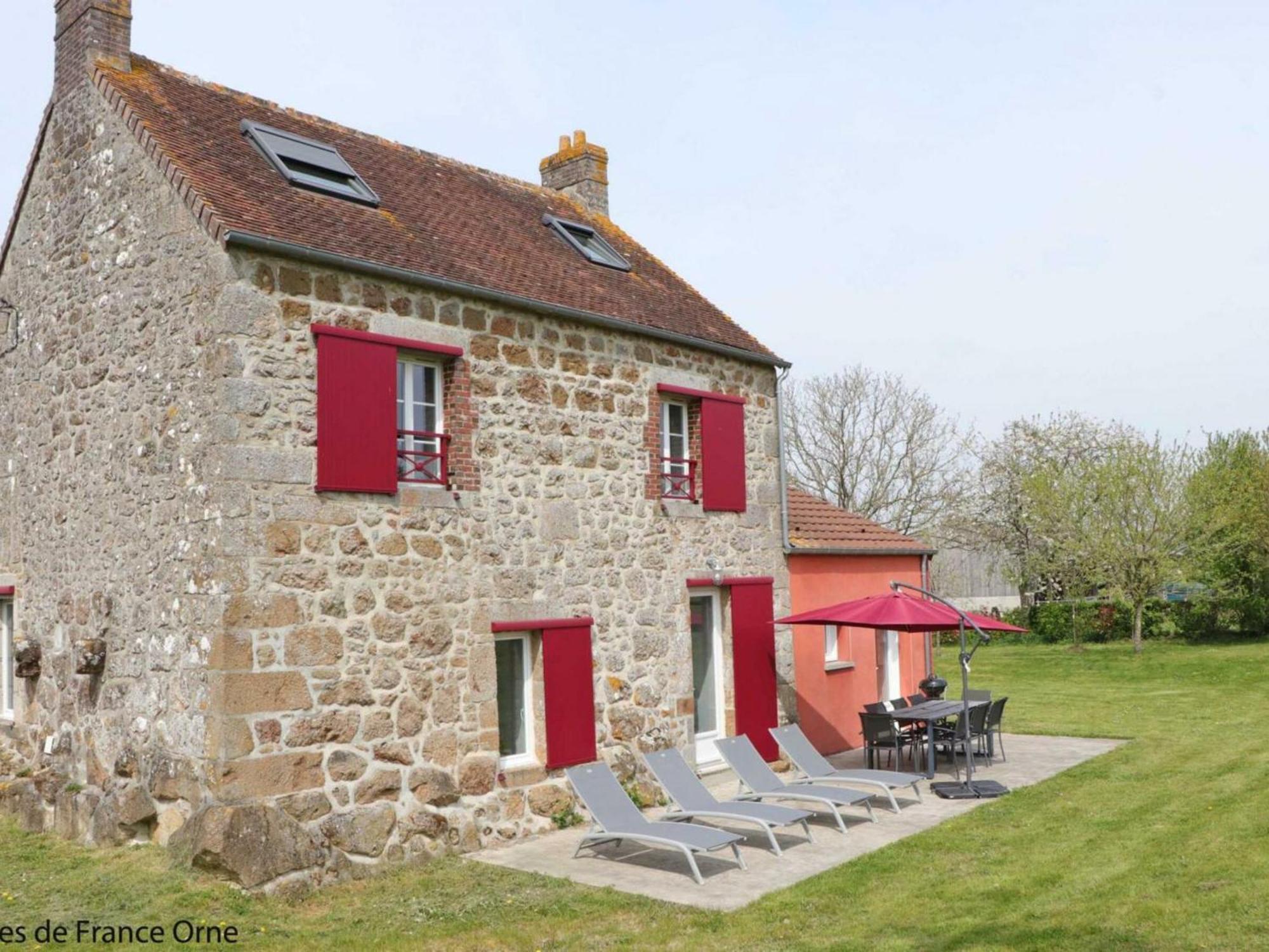 Maison Normande Renovee Avec Grand Jardin, Ideale Pour Famille, Proche Lac Et Randonnees - Fr-1-497-143 Menil-Gondouin 외부 사진