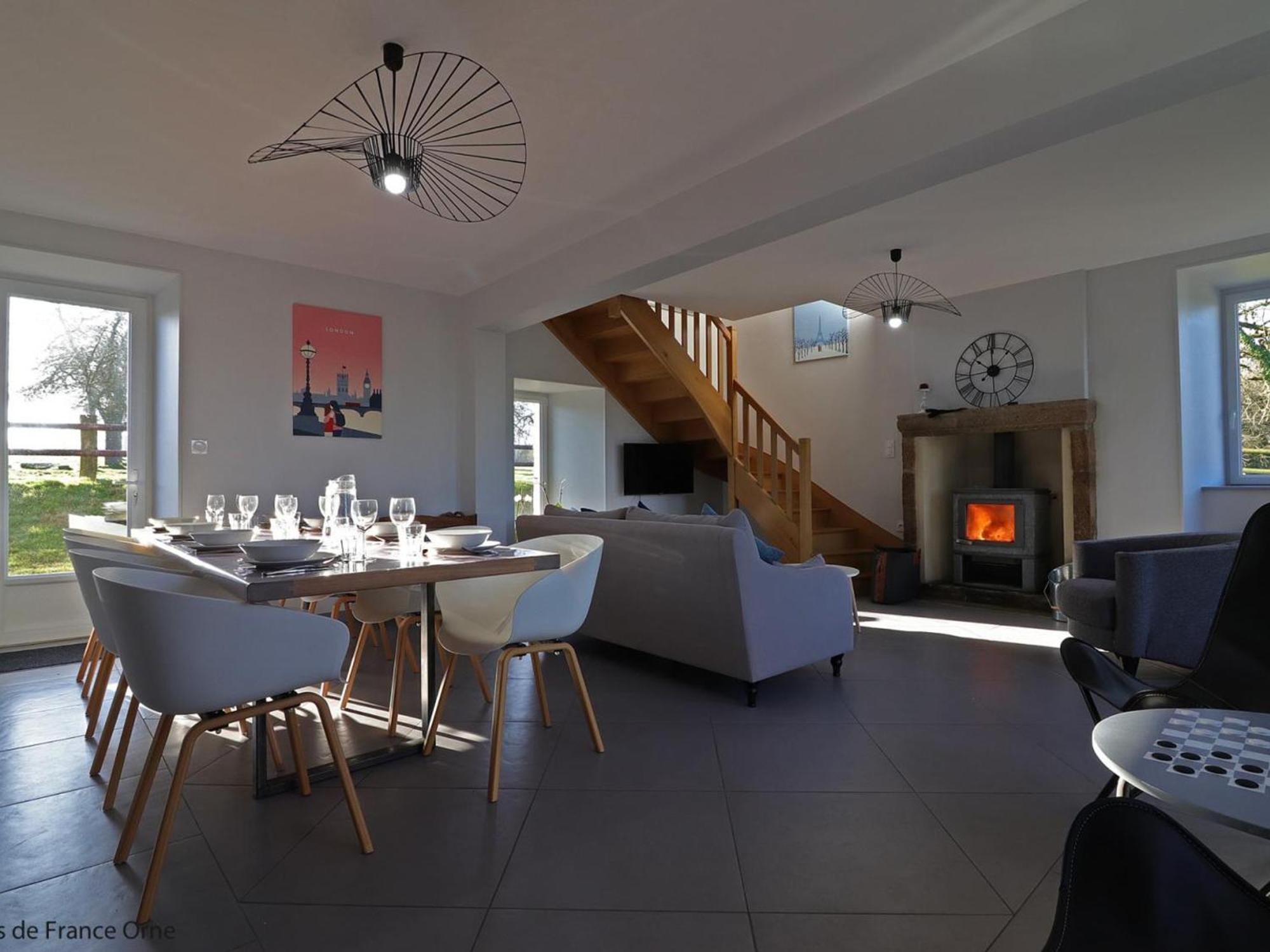 Maison Normande Renovee Avec Grand Jardin, Ideale Pour Famille, Proche Lac Et Randonnees - Fr-1-497-143 Menil-Gondouin 외부 사진